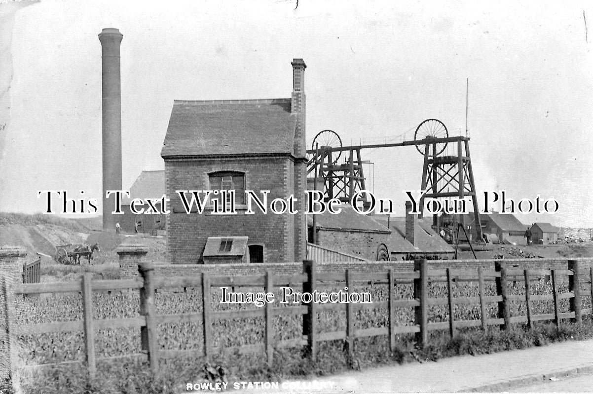 WO 112 - Rowley Station Colliery, Rowley Regis, Worcestershire c1906