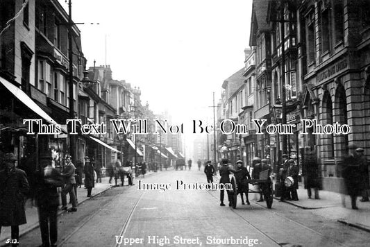 WO 1121 - Upper High Street, Stourbridge, Worcestershire