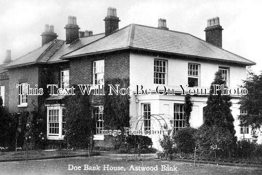 WO 1166 - Doe bank House, Astwood Bank, Worcestershire