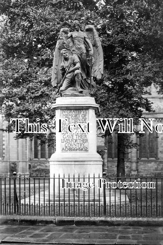 WO 1202 - South Africa Boer War Memorial, Worcester, Worcestershire