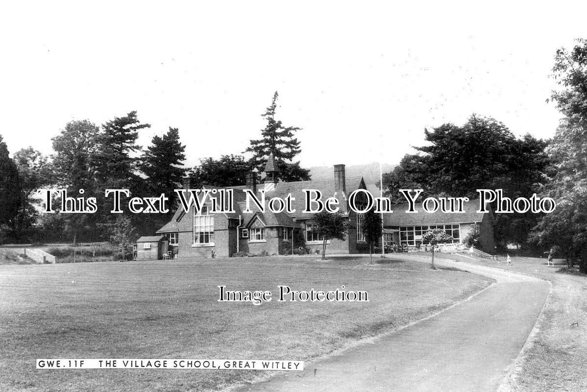 WO 1210 - Great Witley Village School, Worcestershire