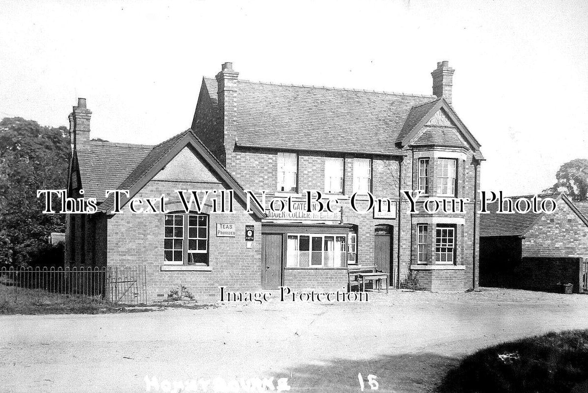 WO 1213 - Gate Inn Pub, Honeybourne, Worcestershire c1927