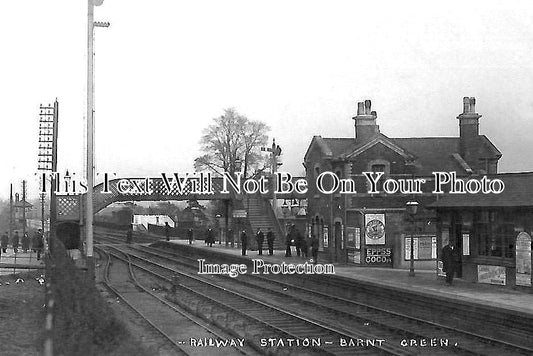 WO 1214 - Barnt Green Railway Station, Worcestershire