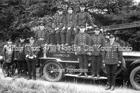 WO 1215 - Droitwich Borough Fire Brigade Engine, Worcestershire