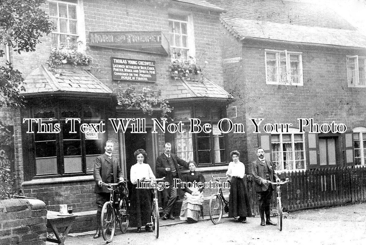 WO 1217 - The Horn & Trumpet Pub, Bromsgrove, Worcestershire