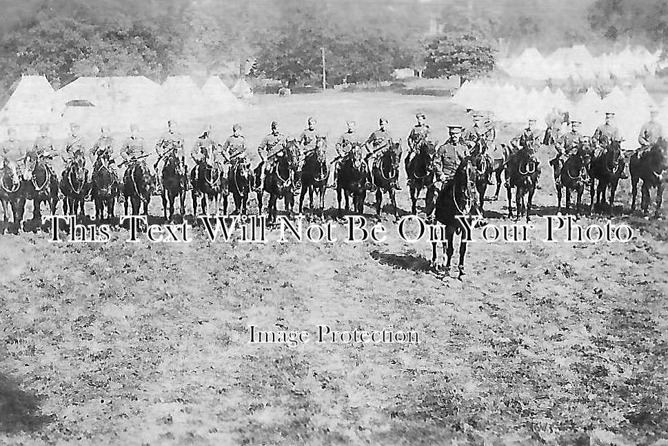 WO 1220 - Worcestershire Yeomanry Camp, Hewell Military 1906