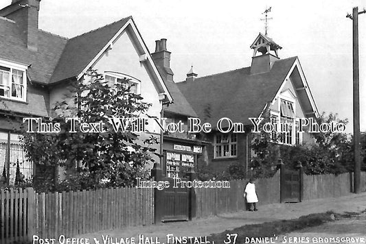 WO 1227 - Finstall Post Office & Village Hall, Worcestershire