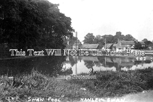 WO 1259 - Swan Pool, Hanley, Worcestershire c1925