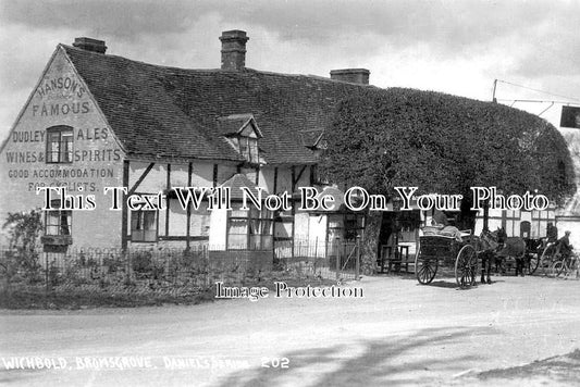 WO 1260 - Pub At Wychbold Near Bromsgrove, Worcestershire