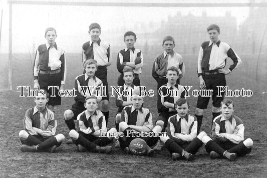 WO 1265 - Halesowen Grammar School Football Team, Worcestershire 1906-07