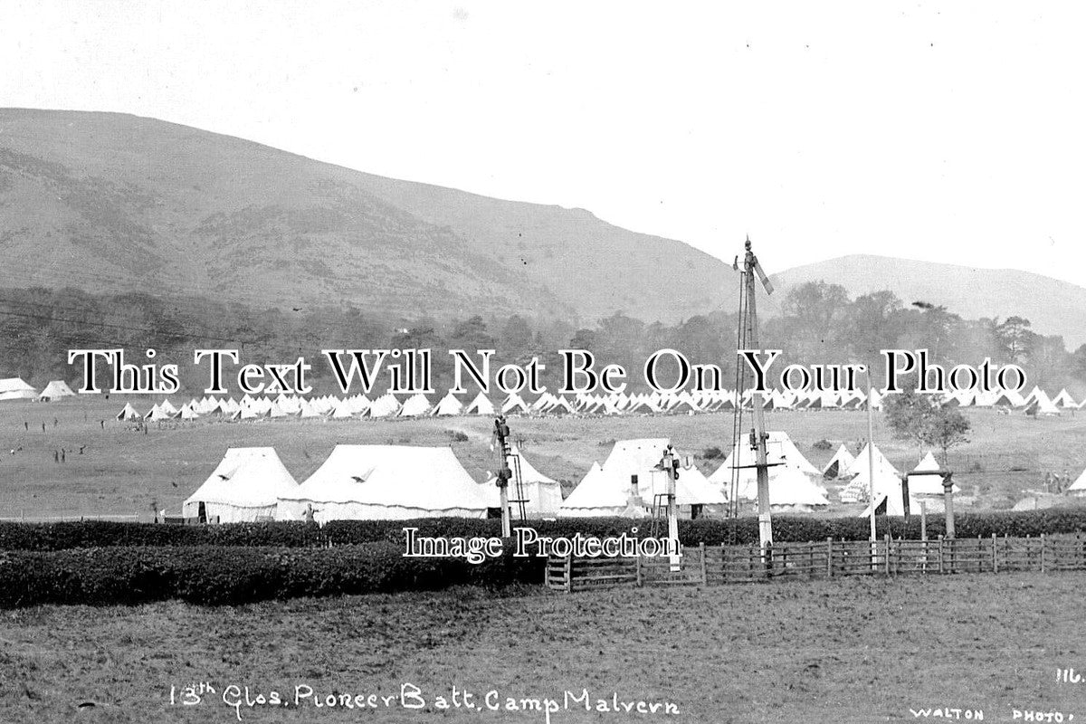 WO 1297 - 13th Glos Pioneer Battalion Camp, Malvern, Worcestershire