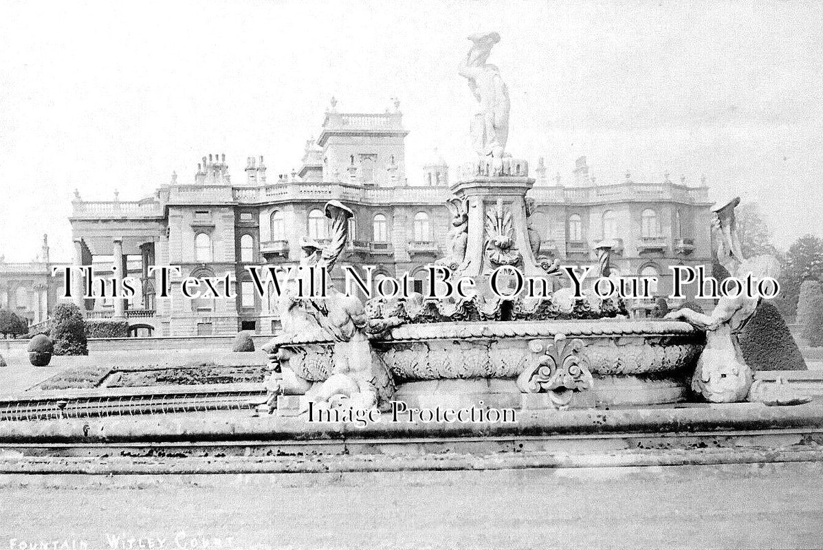 WO 1299 - Whitley Court Fountain, Worcestershire