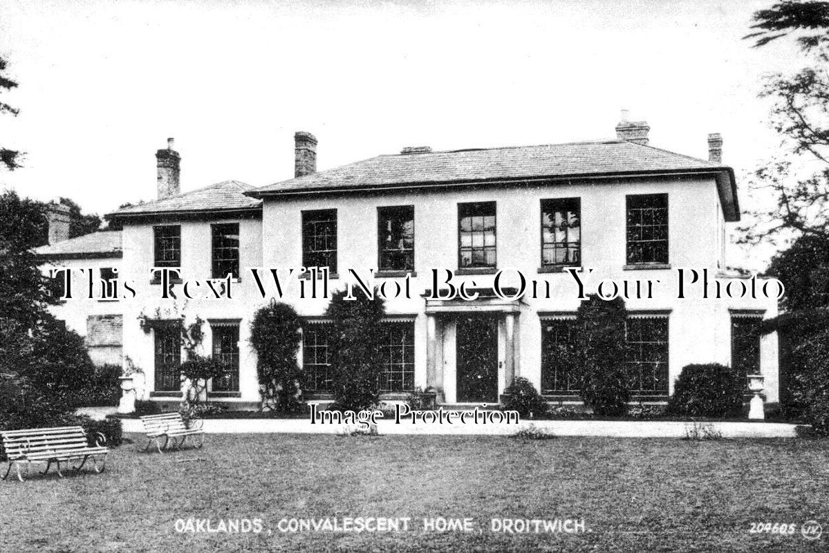 WO 1317 - Oaklands Convalescent Home, Droitwich, Worcestershire