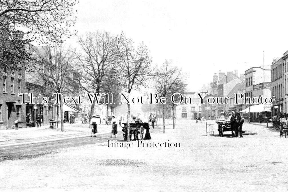 WO 1319 - High Street, Evesham, Worcestershire c1909