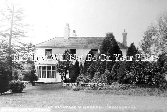 WO 1332 - The Vicarage & Garden, Bromsgrove, Worcestershire