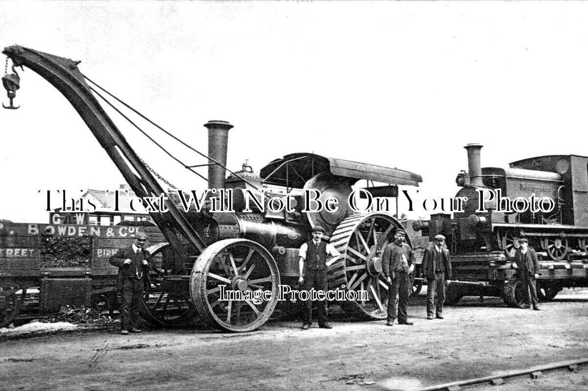 WO 1355 - H T Danks Steam Traction Engine, Netherton, Dudley