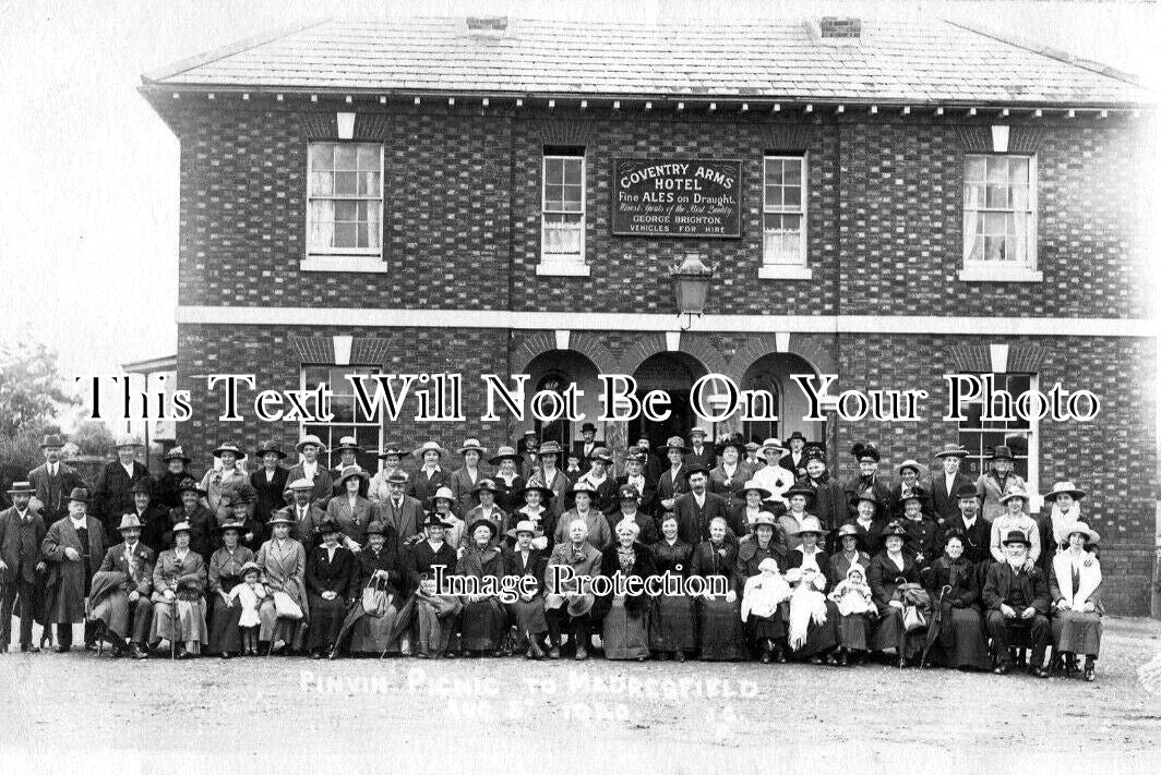 WO 1377 - Pinvin Picnic, Coventry Arms Hotel, Worcestershire 1920