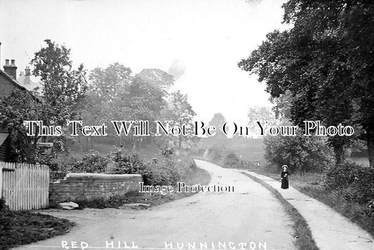 WO 1382 - Red Hill, Hunnington, Worcestershire c1917