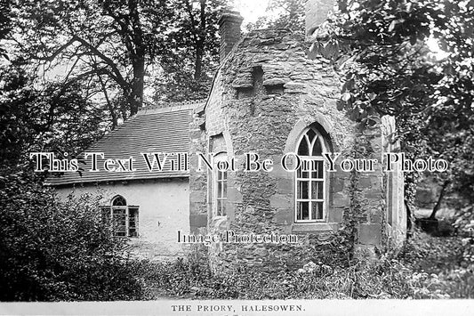 WO 1384 - The Priory, Halesowen, Birmingham, Worcestershire c1915