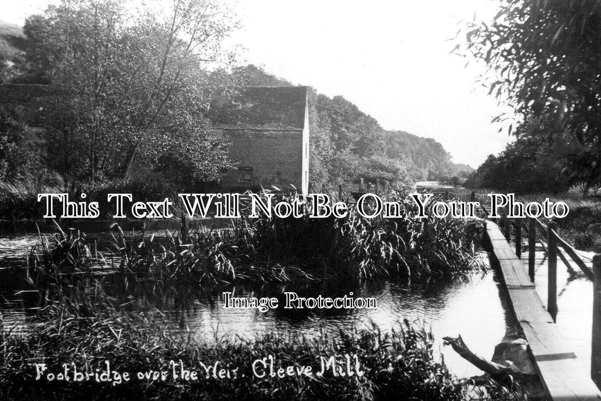 WO 1420 - Footbridge, Cleeve Mill, Cleeve Prior, Worcestershire