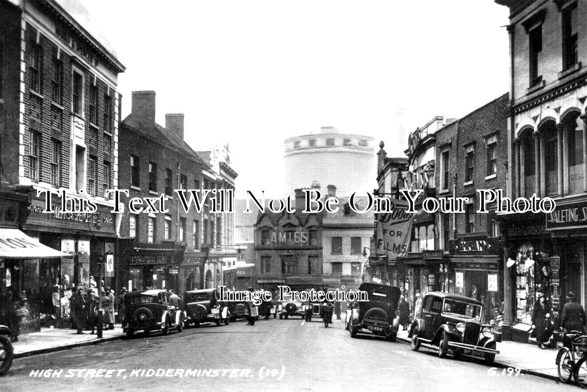 WO 1424 - High Street, Kidderminster, Worcestershire