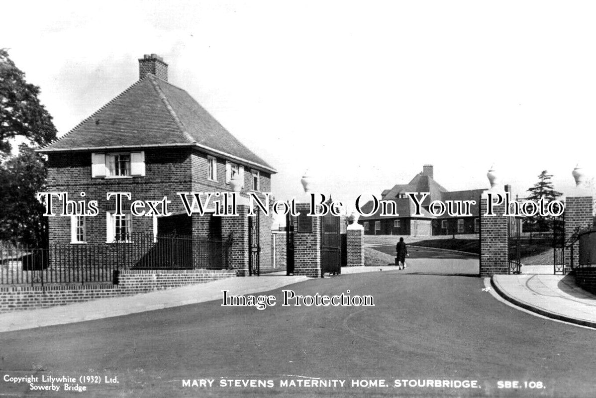 WO 1448 - Mary Stevens Maternity Home, Stourbridge, Worcestershire