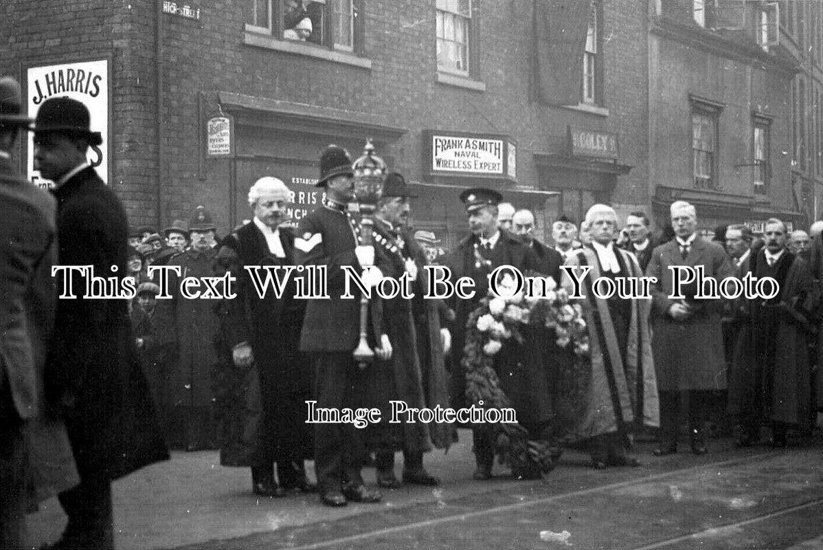 WO 1499 - Unveiling Of Stourbridge War Memorial, Worcestershire