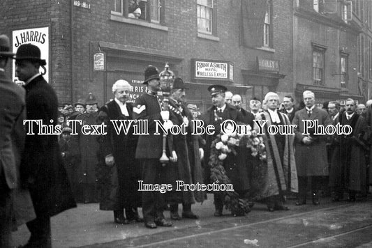 WO 1499 - Unveiling Of Stourbridge War Memorial, Worcestershire