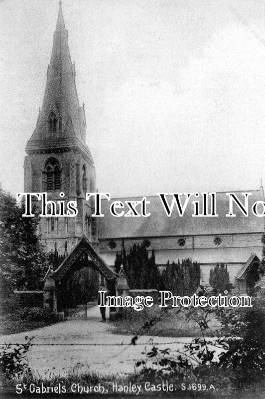 WO 153 - St Gabriels Church, Hanley Castle, Worcestershire