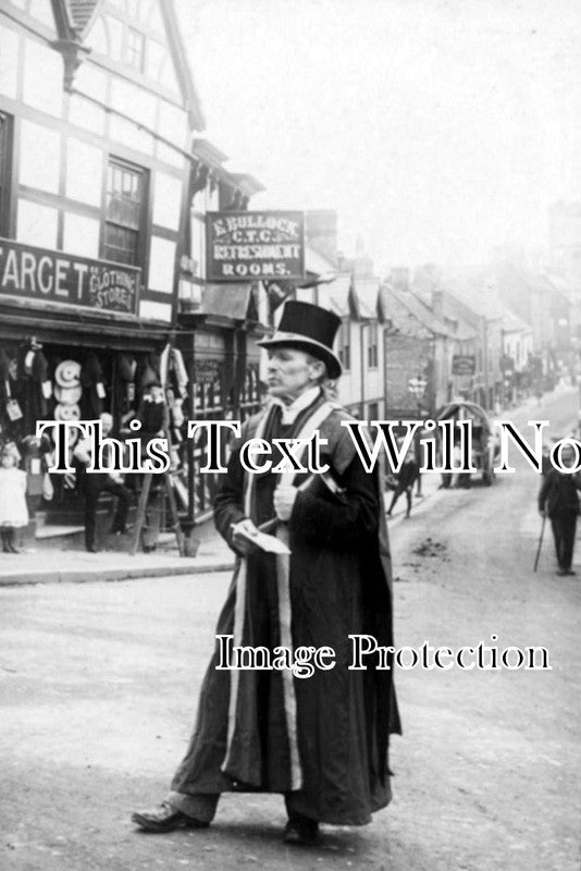 WO 154 - The Town Crier, High Street, Droitwich, Worcestershire