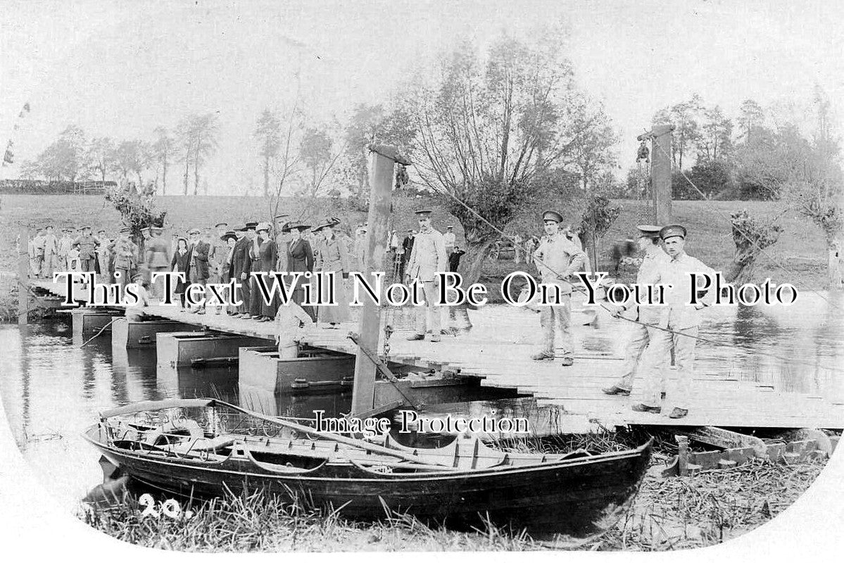 WO 1544 - Military Bridge Building, Pershore Area, Worcestershire – JB ...