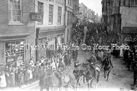 WO 1552 - H Battery RHA At Evesham, Worcestershire c1908