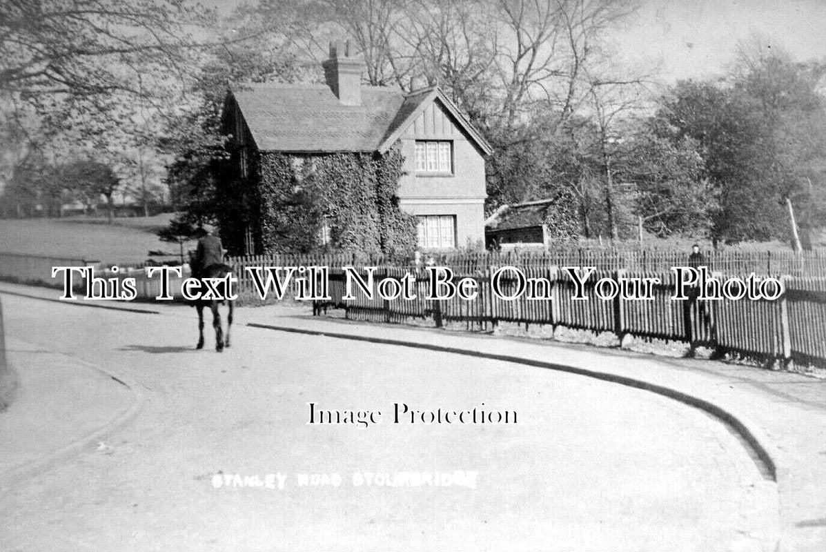 WO 1590 - Stanley Road, Stourbridge, Worcestershire c1908