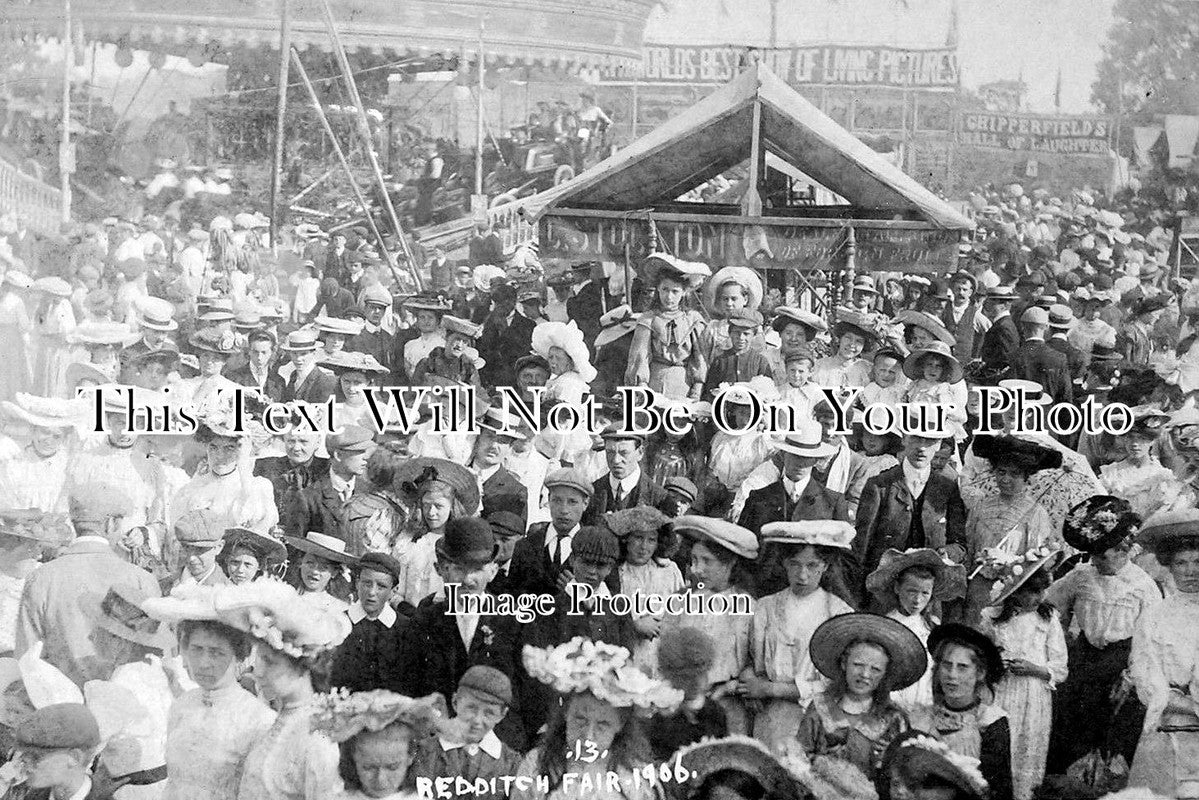 WO 160 - Redditch Fair, Worcestershire c1906