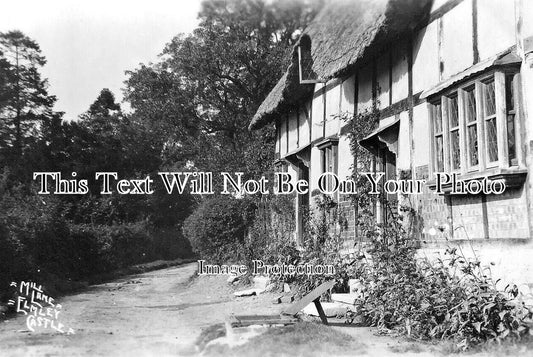 WO 1605 - Mill Lane, Elmley Castle, Worcestershire c1933