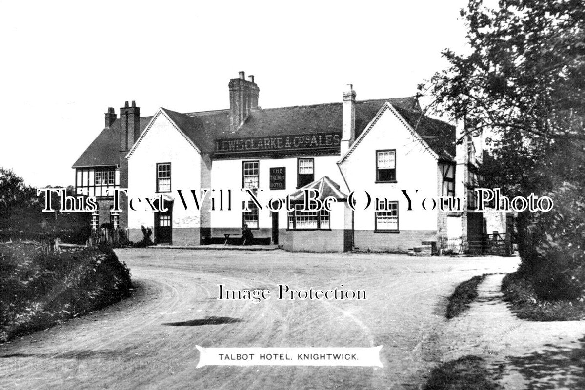 WO 1608 - Talbot Hotel, Knightwick, Worcestershire