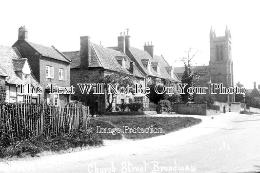 WO 1617 - Church Street, Broadway, Worcestershire c1939