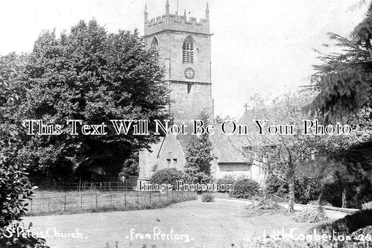 WO 1620 - St Peters Church From Rectory, Little Comberton, Worcestershire