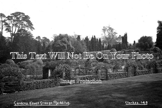 WO 1629 - Gardens, Hewell Grange, Redditch, Worcestershire