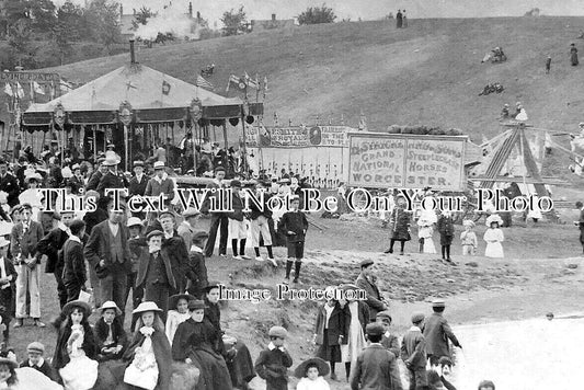 WO 1692 - Fairground, Malvern Area, Worcestershire