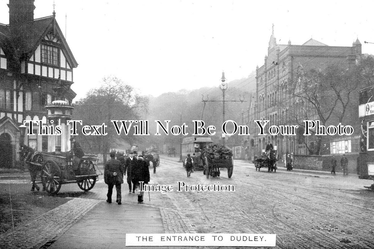 WO 1695 - The Entrance To Dudley, Worcestershire c1912