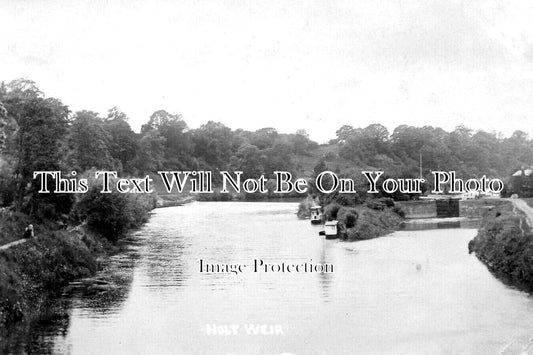 WO 1711 - Holt Weir, Stourport On Severn, Worcestershire c1909