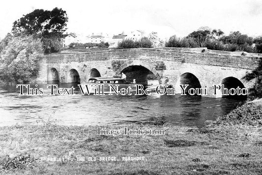 WO 1718 - The Old Bridge, Pershore, Worcestershire