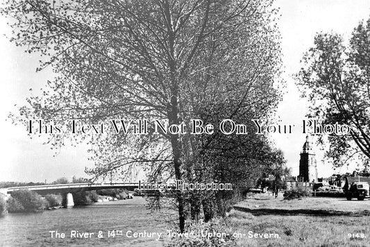 WO 1730 - The River & 14th Century Tower, Upton On Severn