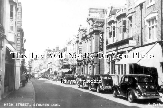 WO 1735 - High Street, Stourbridge, Worcestershire c1957