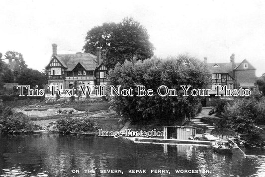 WO 1781 - On The River Severn, Kepak Ferry, Worcester, Worcestershire c1931