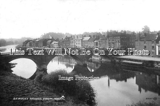 WO 1830 - Bewdley Bridge From North, Worcestershire c1930