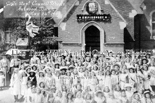 WO 207 - Girls Dep't Council Schools, Astwood Bank, Redditch, Worcestershire c1909