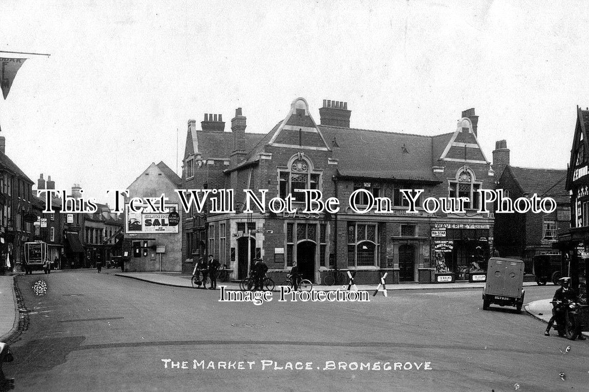 WO 21 - The Market Place, Bromsgrove, Worcestershire