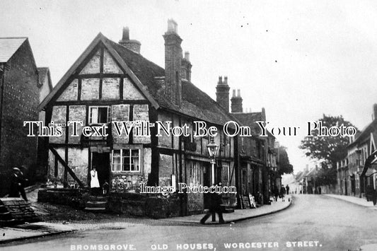 WO 216 - Old Houses, Worcester Street, Bromsgrove, Worcestershire